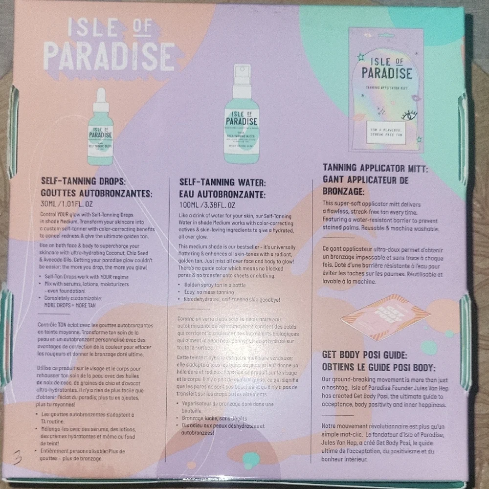 Isle of Paradise Self-Tanning Kit - Medium Glow